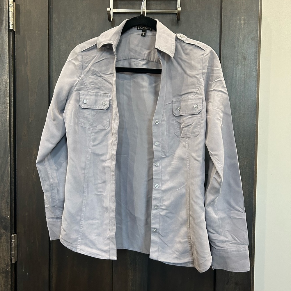 Express Button Up Size Extra Small - image 7